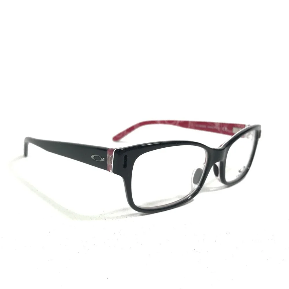Oakley Impulsive OX1129-0652 Smokey O Eyeglasses Frames Black Red 52-17-141